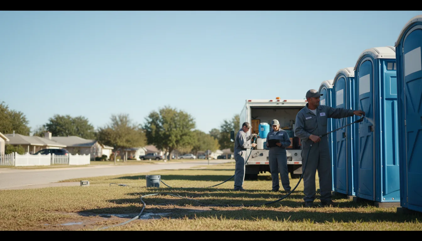 Long-Term Portable Toilet Rental in Lehigh, KS near me